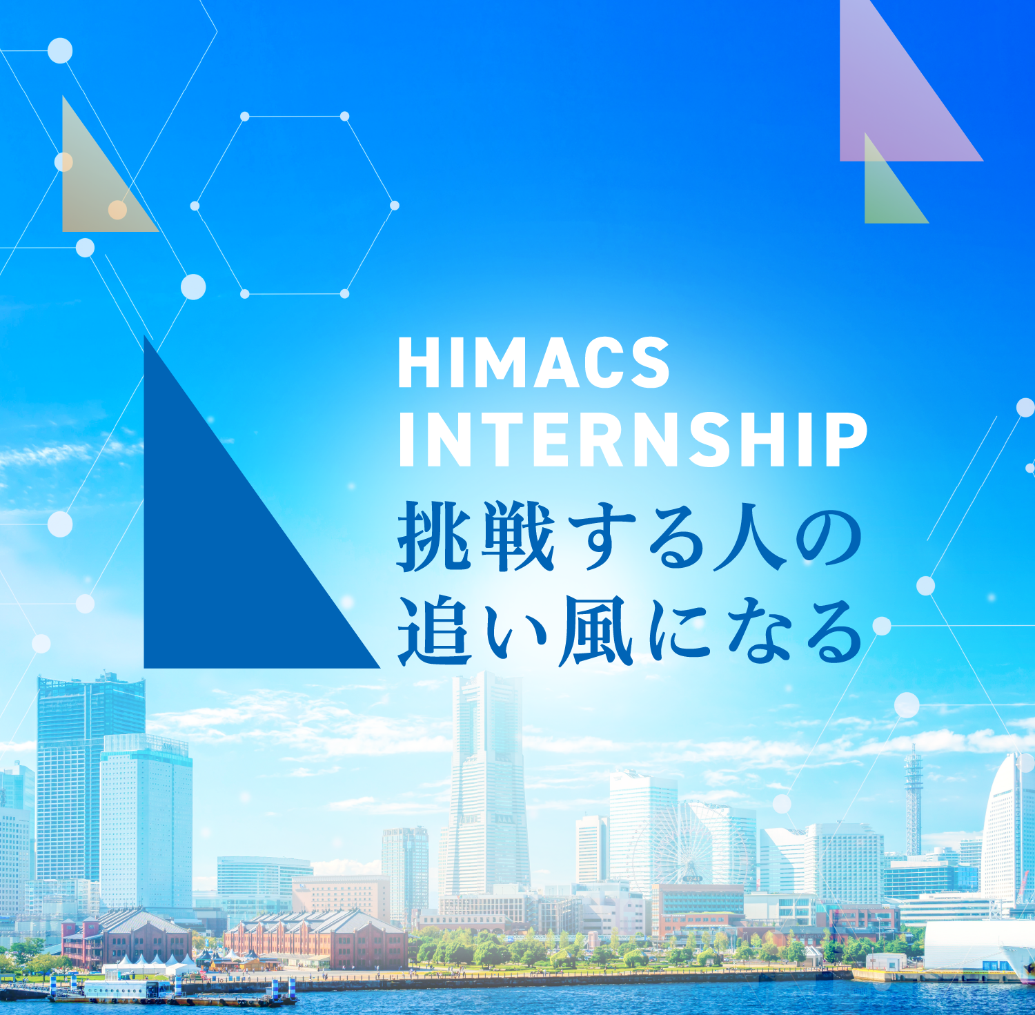 HIMACS INTERNSHIP 挑戦する人の追い風となる